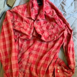Red flannel from prana